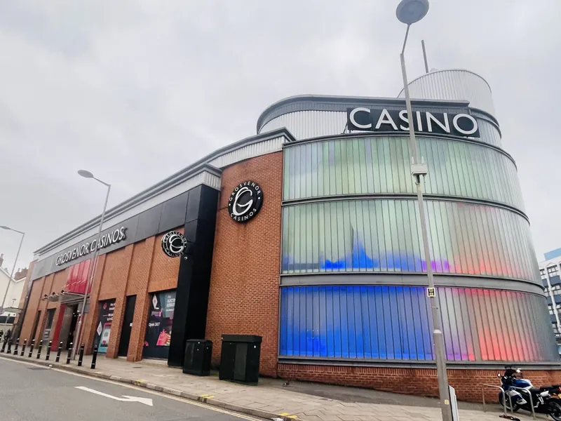 Exterior of Grosvenor Casino Leicester