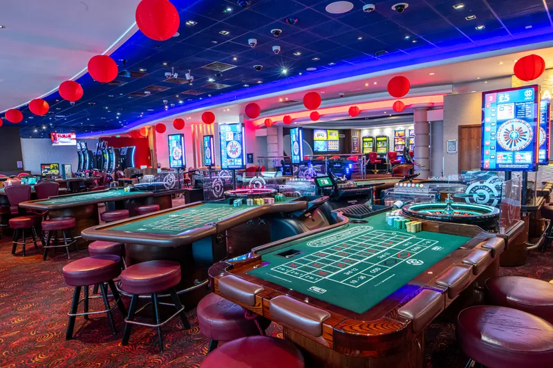 Gaming floor at Grosvenor Casino Liverpool Leo