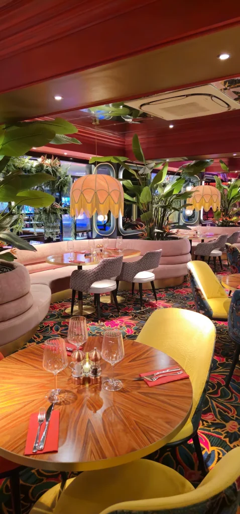 Casino restaurant at Grosvenor Casino London Bayswater