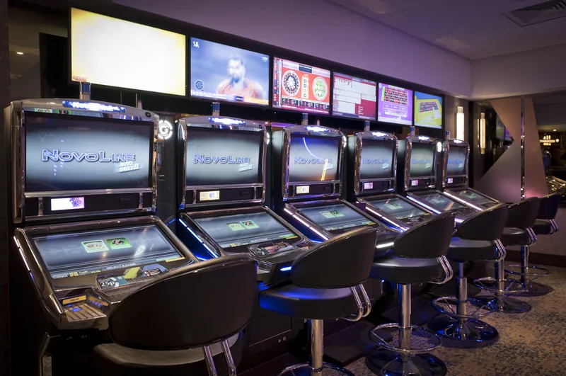 Gaming machines at Grosvenor Casino London Gloucester Road