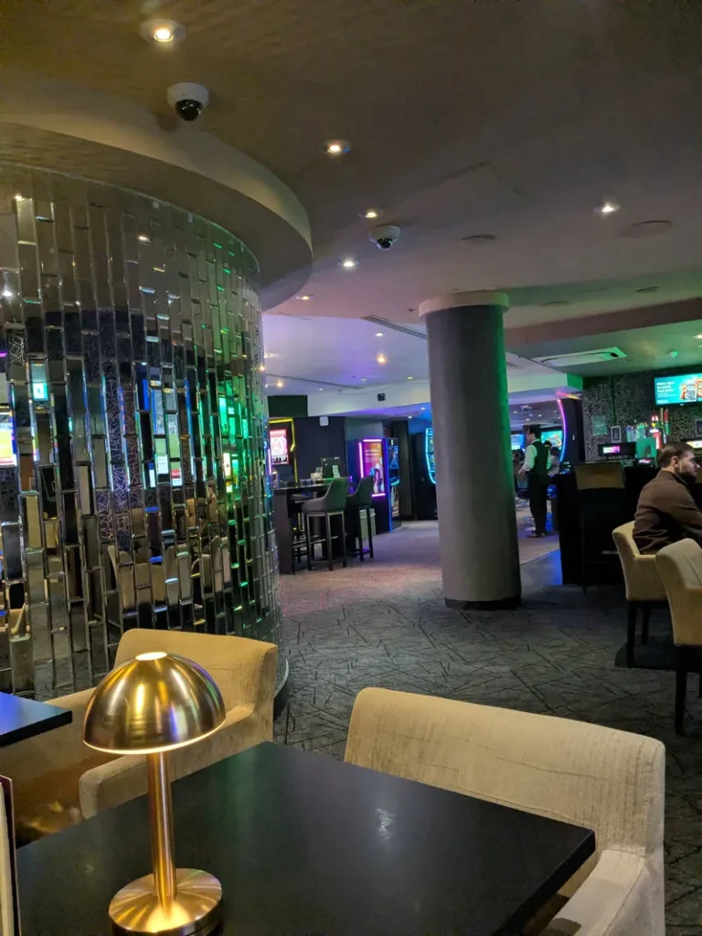 Casino lounge at Grosvenor Casino London St Giles