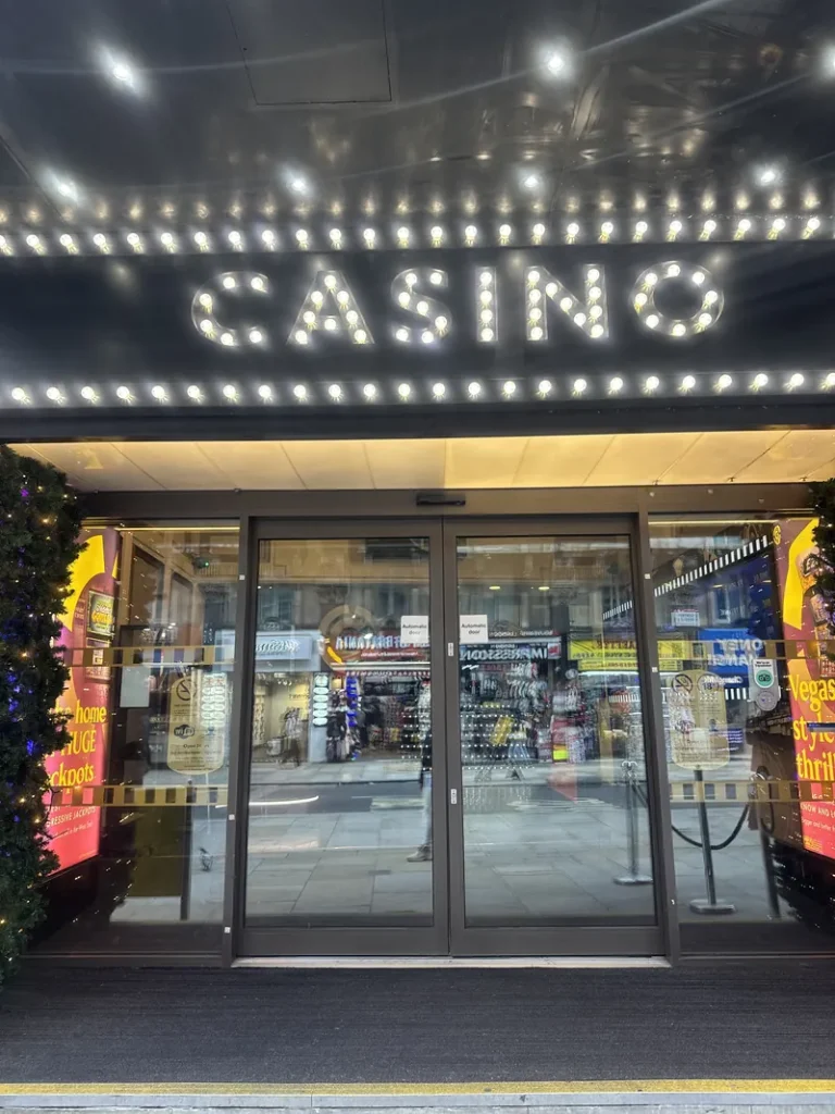 Casino entrance at Grosvenor Casino London The Rialto