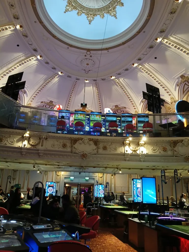 Gaming hall at Grosvenor Casino London The Rialto