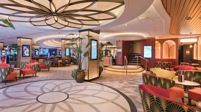Casino lounge at Grosvenor Casino London The Victoria
