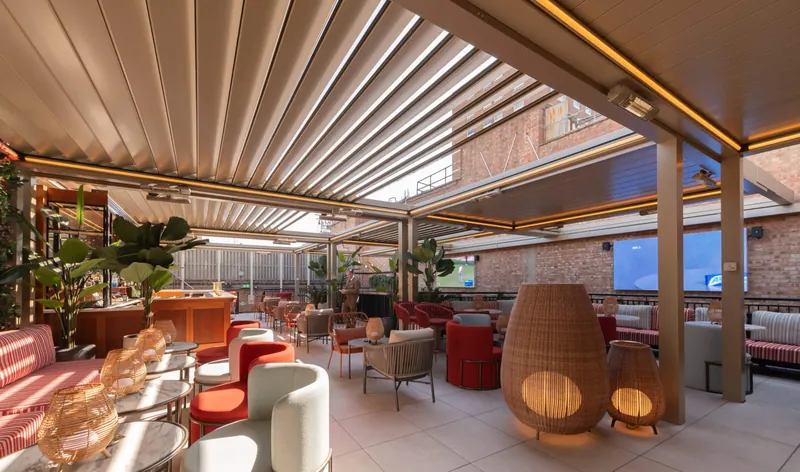 Casino terrace at Grosvenor Casino London The Victoria