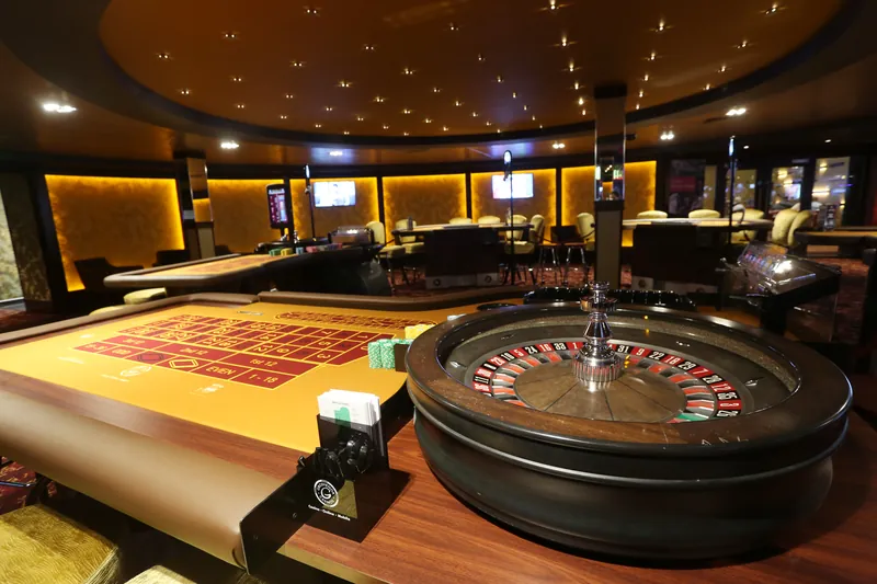 Roulette table at Grosvenor Casino Luton