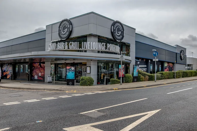 Exterior of Grosvenor Casino Luton