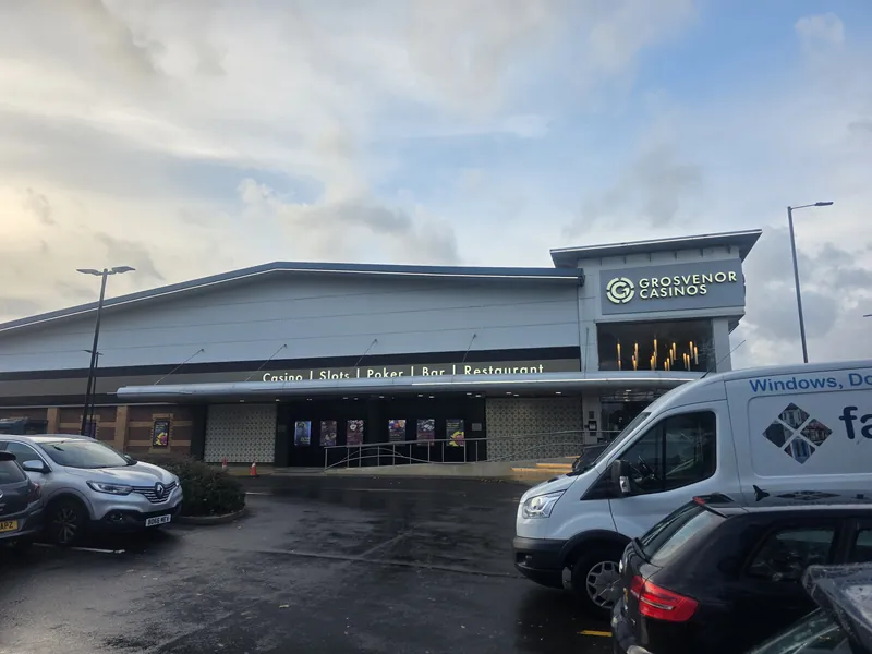 Car park at Grosvenor Casino Manchester Bury New Road