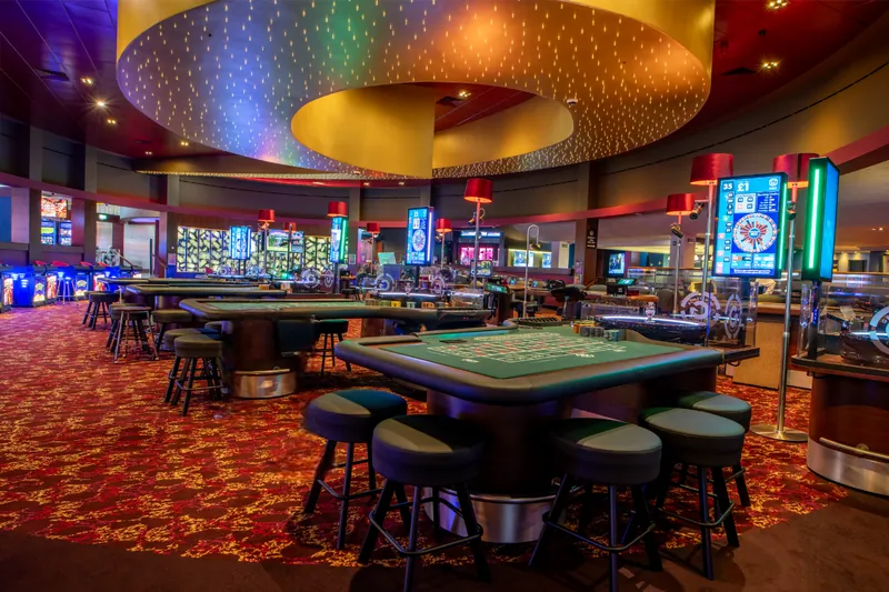 Gaming floor at Grosvenor Casino Manchester Bury New Road