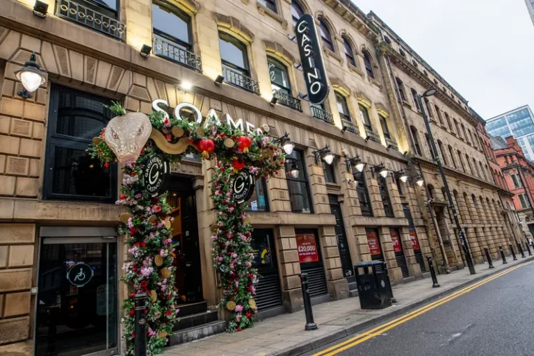 Exterior of Grosvenor Casino Manchester Soames