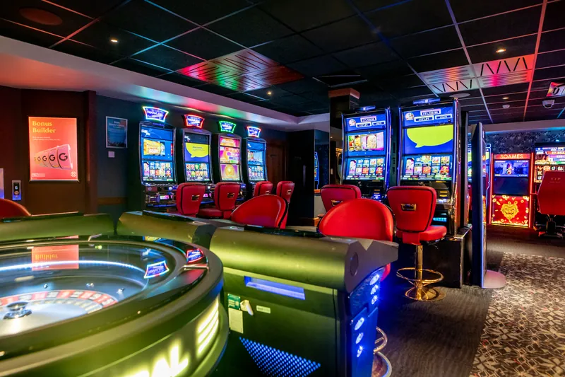 Slot machines at Grosvenor Casino Manchester Soames