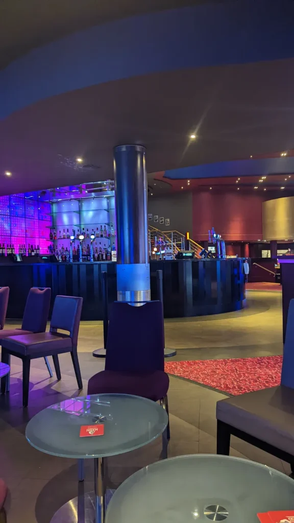 Bar and lounge at Grosvenor Casino Newcastle