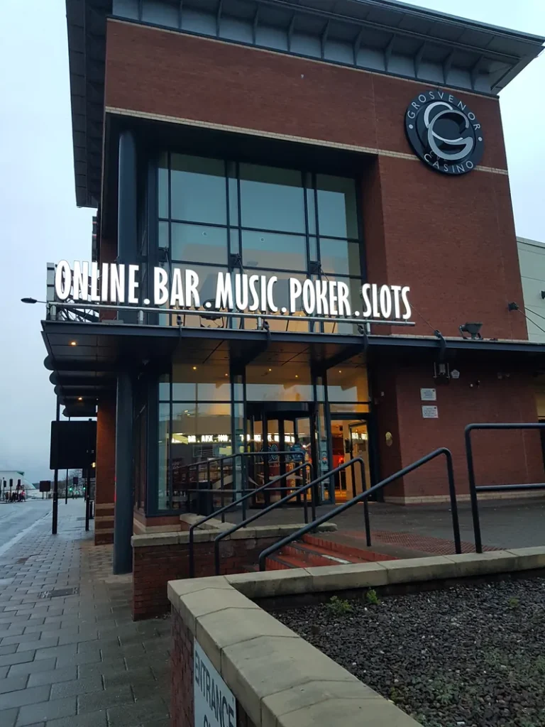 Entrance to Grosvenor Casino Newcastle