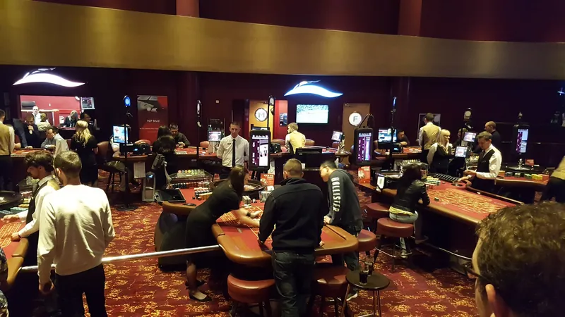 Gaming floor at Grosvenor Casino Newcastle