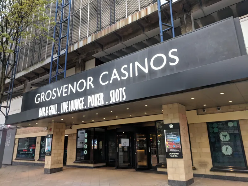 Entrance to Grosvenor Casino Nottingham