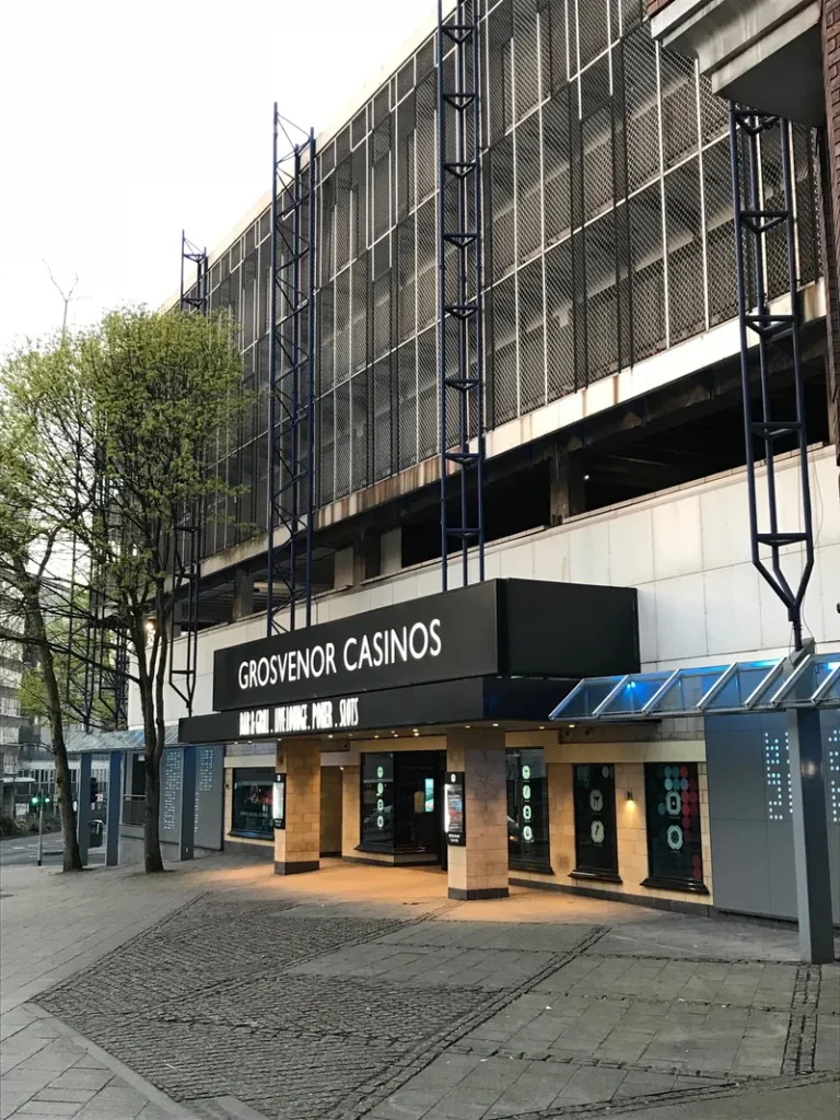 Exterior of Grosvenor Casino Nottingham