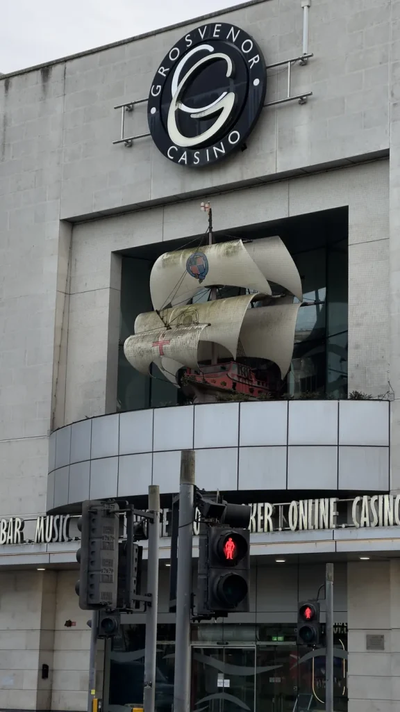 Facade of Grosvenor Casino Plymouth