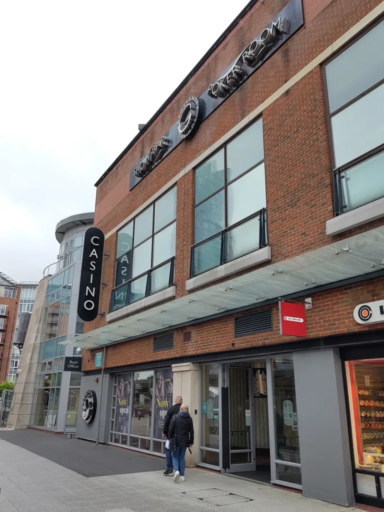 Entrance to Grosvenor Casino Portsmouth Gunwharf Quays
