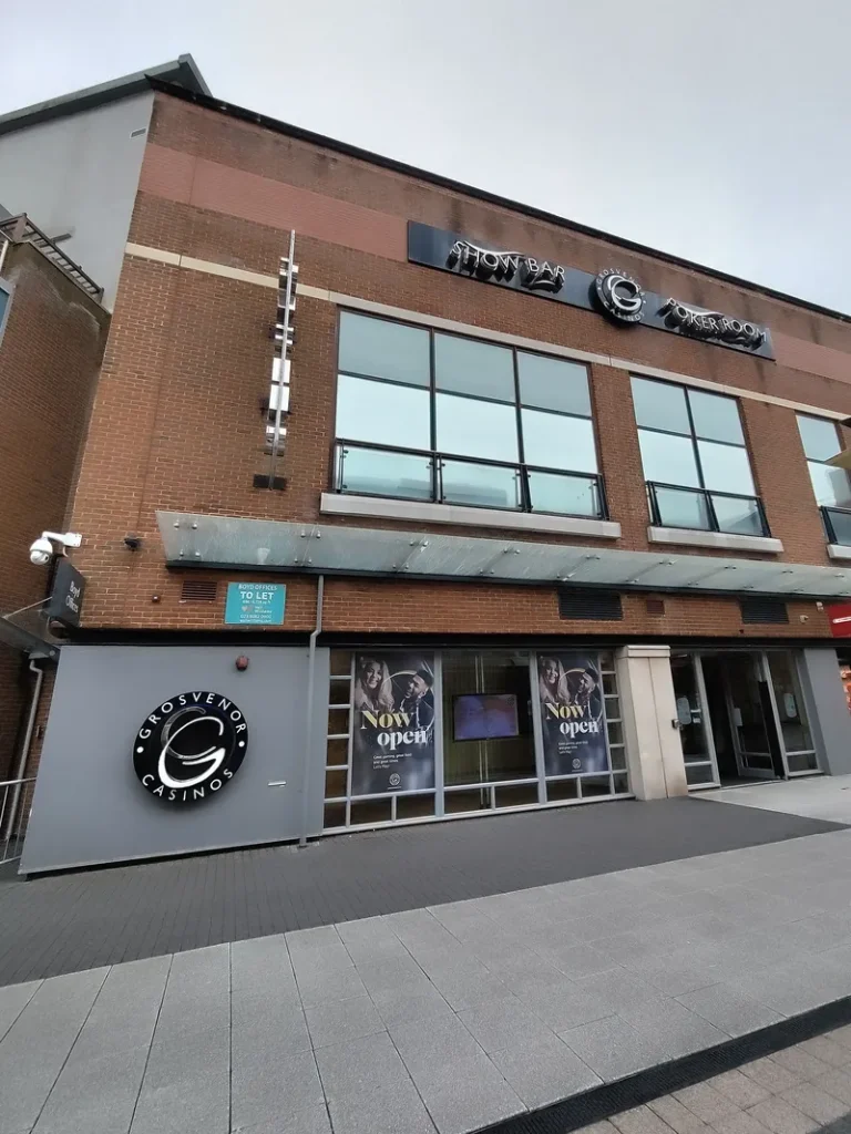 Facade of Grosvenor Casino Portsmouth Gunwharf Quays