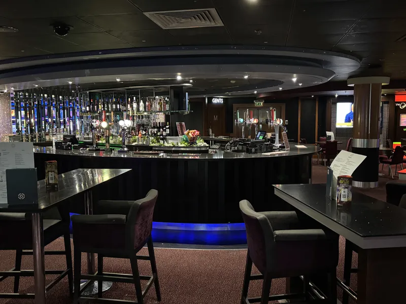 Main bar at Grosvenor Casino Portsmouth Gunwharf Quays
