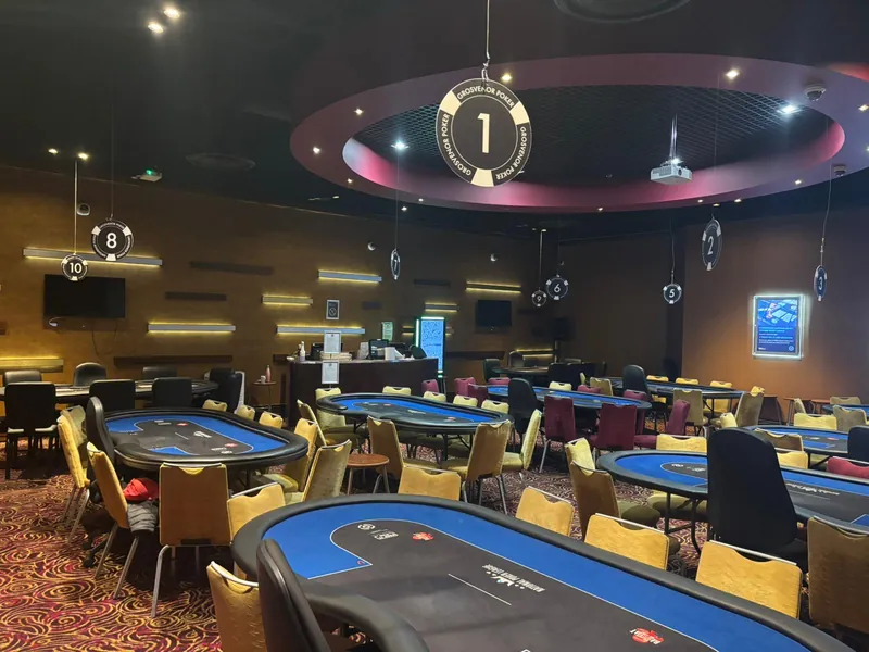 Poker room at Grosvenor Casino Portsmouth Gunwharf Quays
