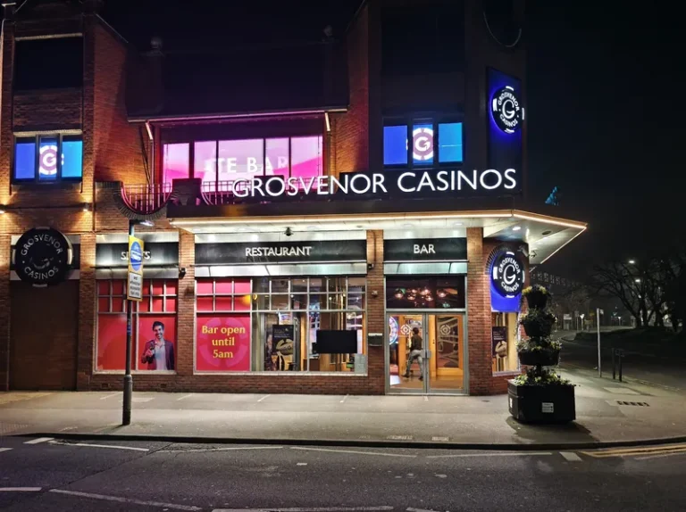 Exterior of Grosvenor Casino Reading Central