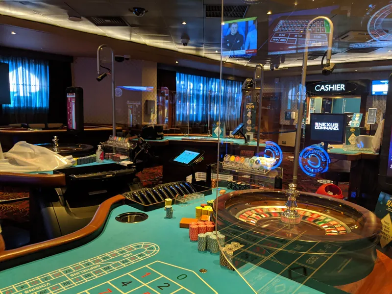 Gaming floor at Grosvenor Casino Reading Central