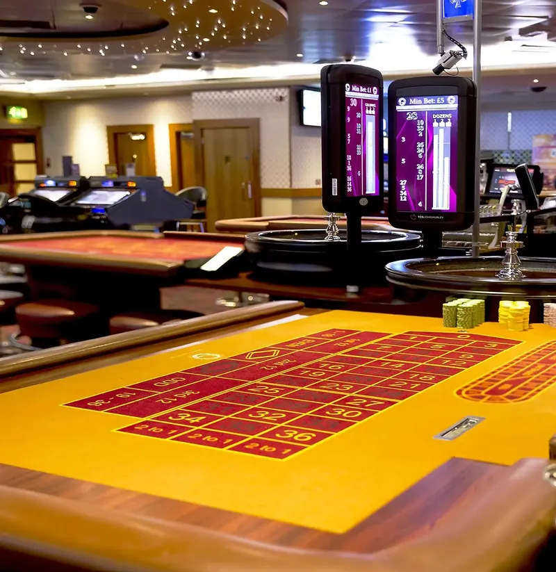 Roulette table at Grosvenor Casino Reading Central