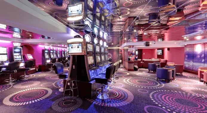 Gaming floor at Grosvenor Casino Scarborough