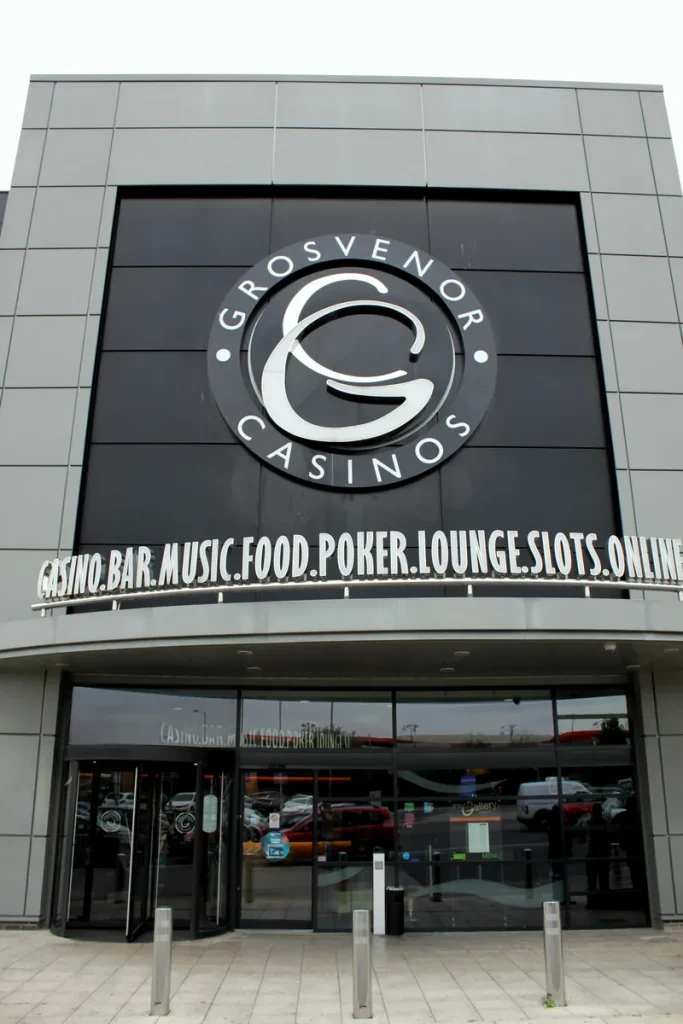 Entrance to Grosvenor Casino Sheffield