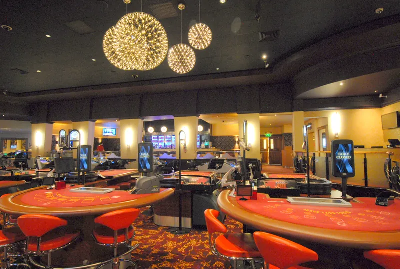 Gaming floor at Grosvenor Casino Southampton