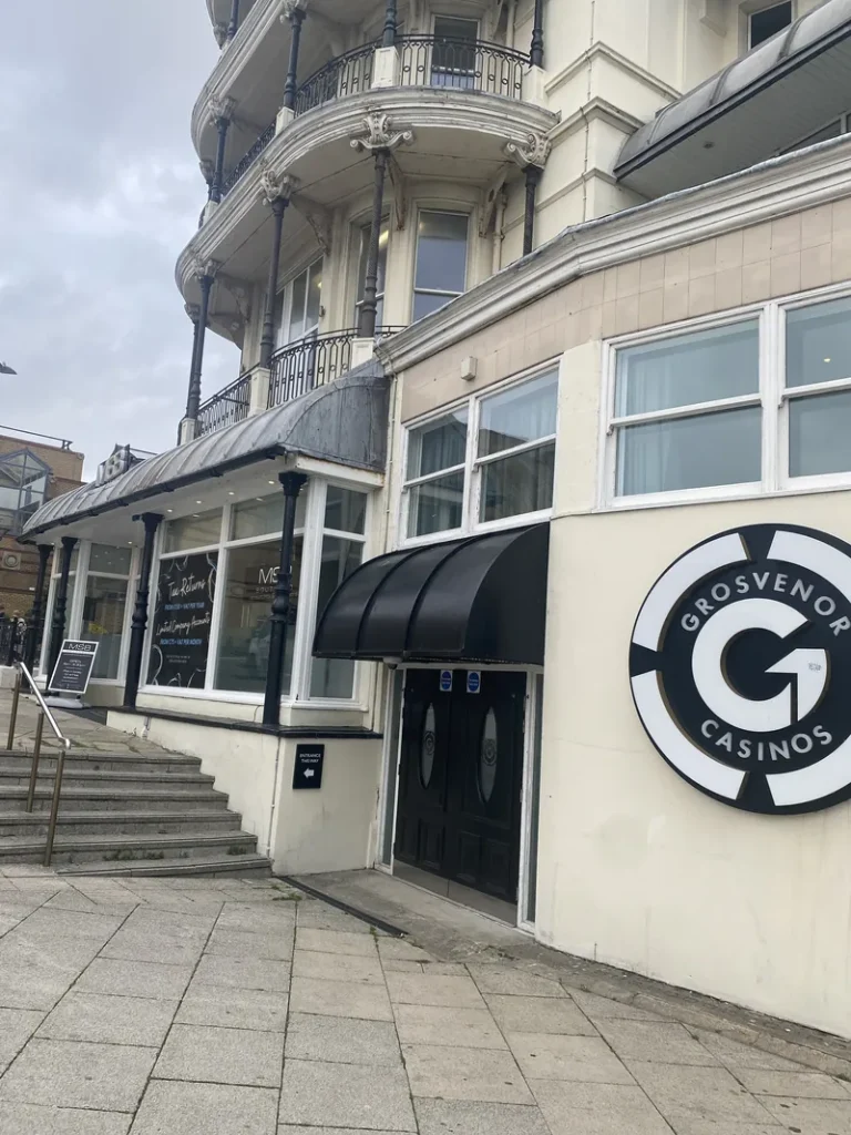 Entrance to Grosvenor Casino Southend