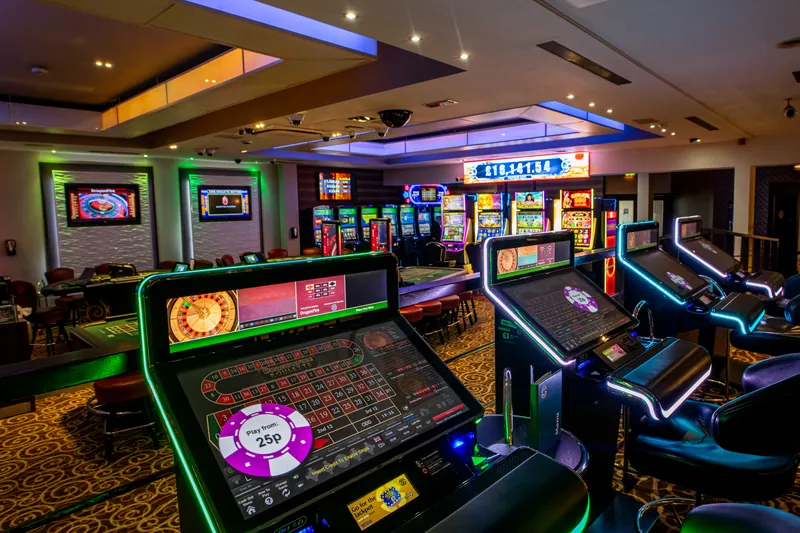 Electronic roulette at Grosvenor Casino Stockport