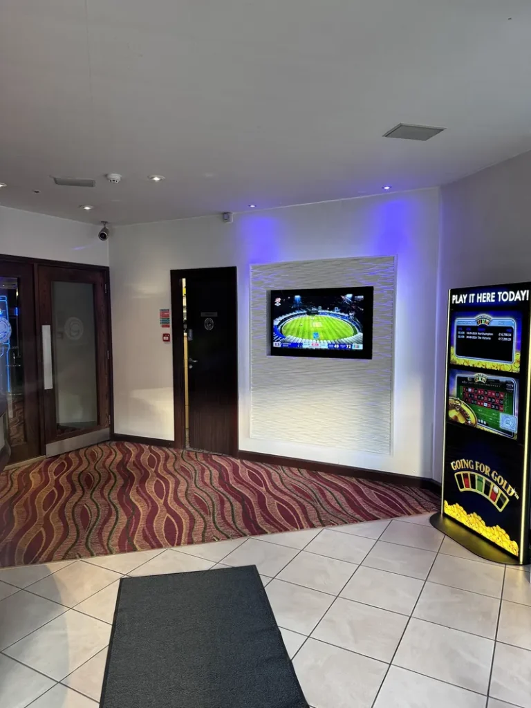 Entrance hall to Grosvenor Casino Stockport