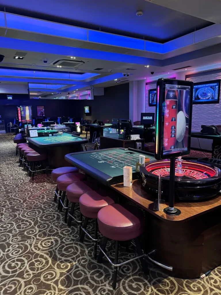 Table games at Grosvenor Casino Stockport