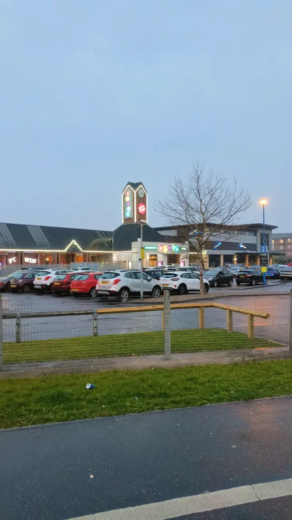 Car park at Grosvenor Casino Stockton