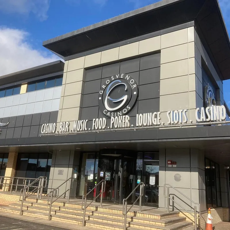 Entrance to Grosvenor Casino Stockton