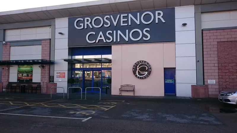 Exterior of Grosvenor Casino Stoke
