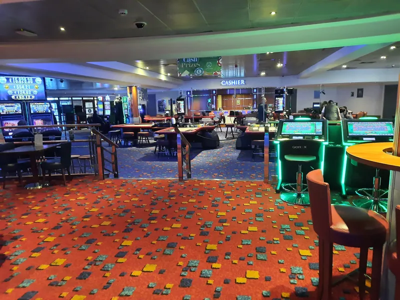 Gaming floor at Grosvenor Casino Stoke