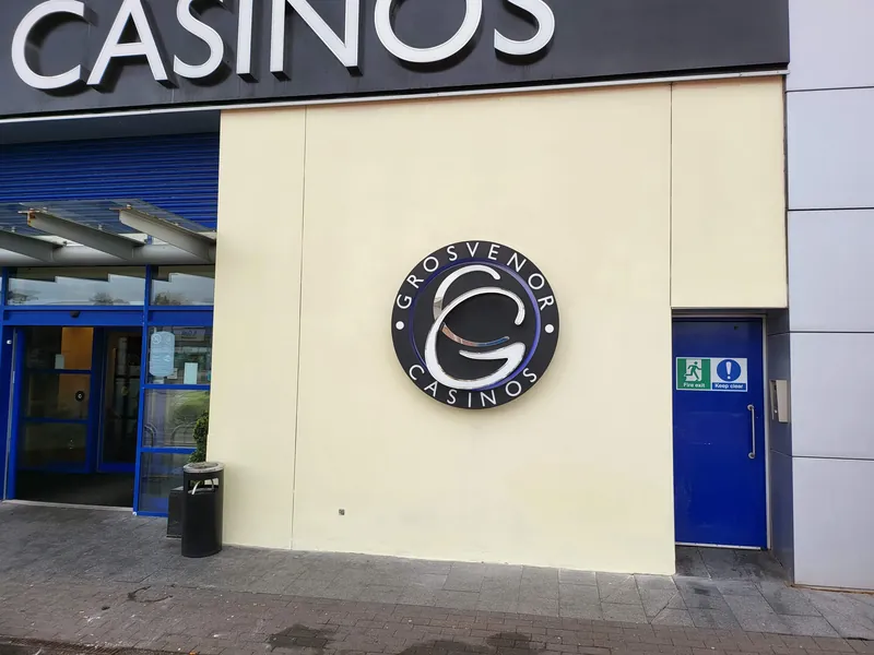 Logo at Grosvenor Casino Stoke