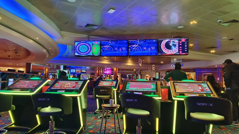 Roulette area at Grosvenor Casino Stoke
