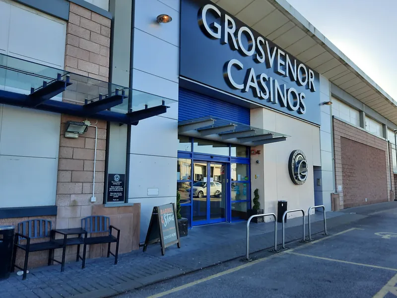 Exterior of Grosvenor Casino Stoke