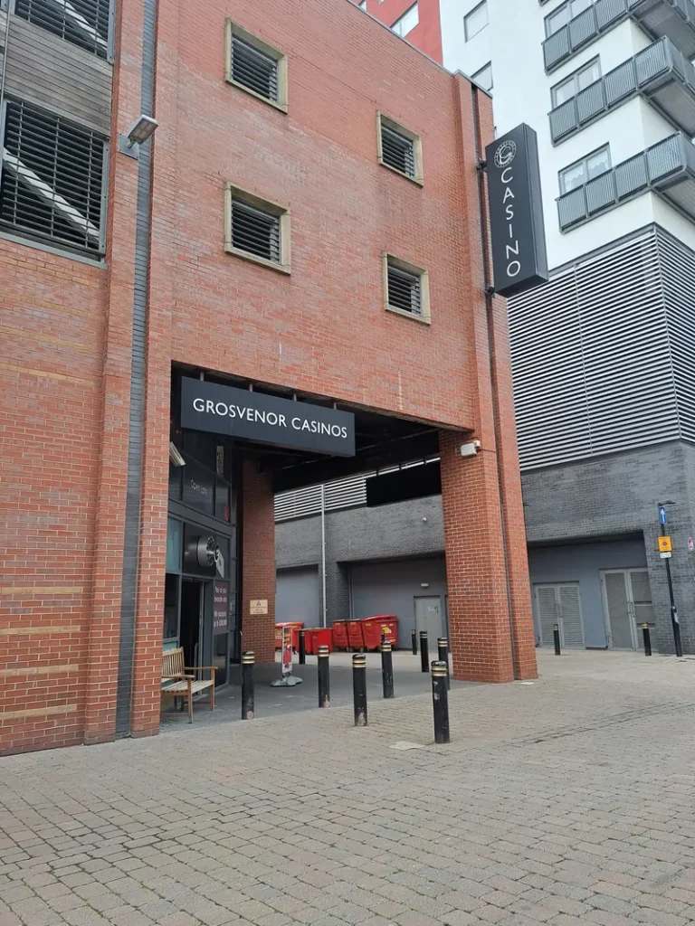 Exterior sign of Grosvenor Casino Sunderland