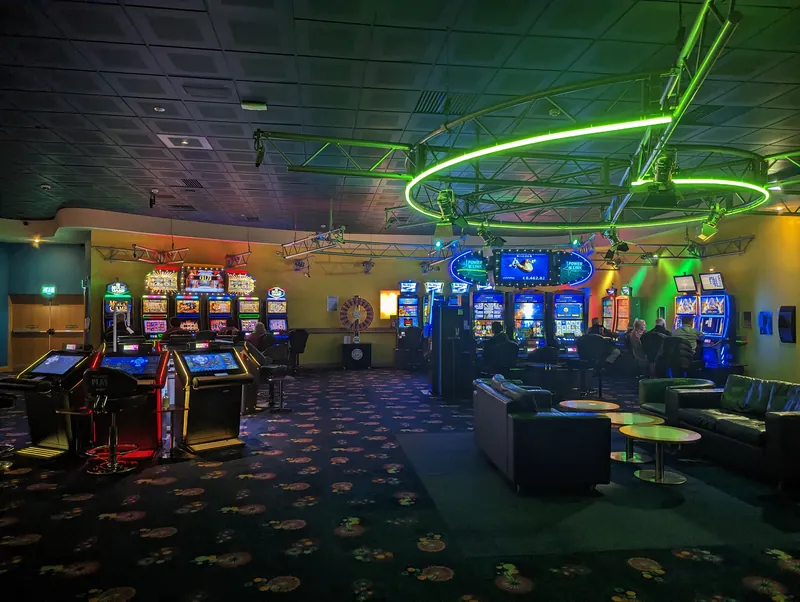 Slot machines at Grosvenor Casino Sunderland