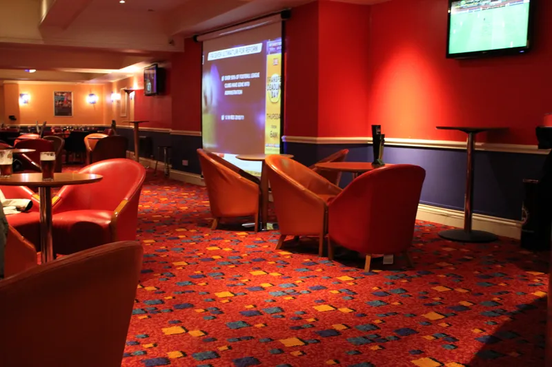 Lounge screen at Grosvenor Casino Swansea