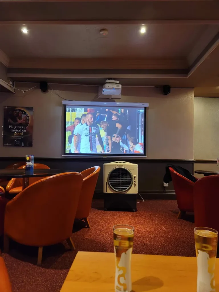 Sports lounge at Grosvenor Casino Swansea