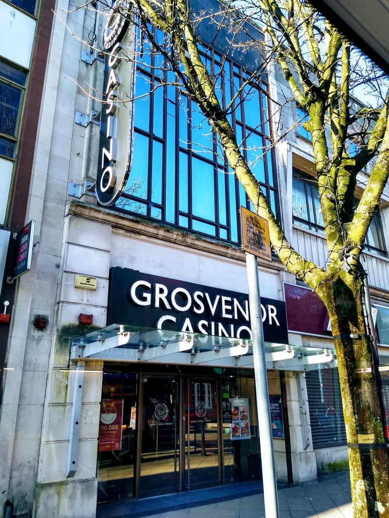 Exterior of Grosvenor Casino Swansea