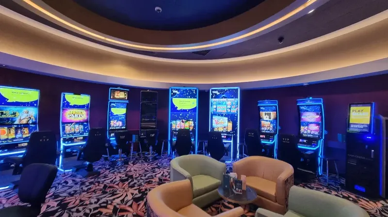 Slot machines at Grosvenor Casino Thanet