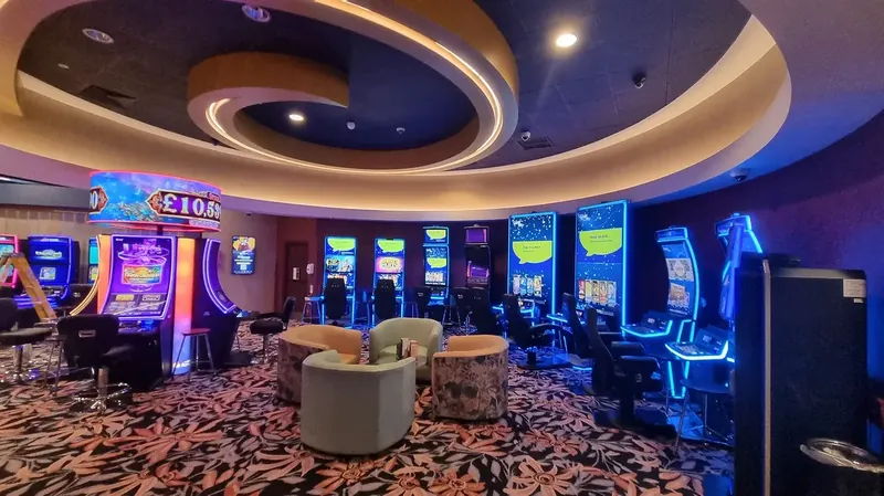 Slots lounge at Grosvenor Casino Thanet