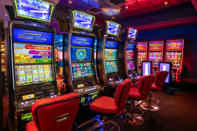 Slot machines at Grosvenor Casino Walsall